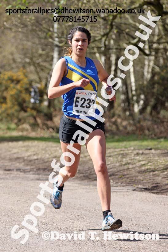 Senior womens English National 6 Stage Road Relay, 2016 English National 12 and 6 Stage Road Relays, Sutton Coldfield, Birmingham. Photo: David T. Hewitson/Sports for All Pics